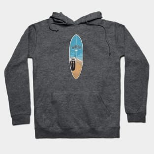 surfboard art, surfing surfer vibes, v13 Hoodie